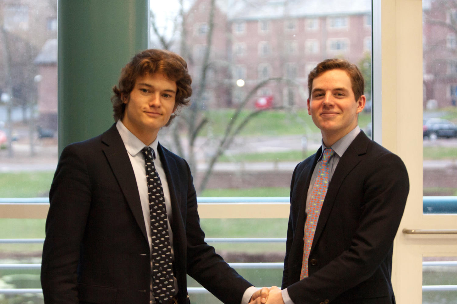 Garrett George ’19 elected SGA President, with Max Moore ’19  serving as the Vice President