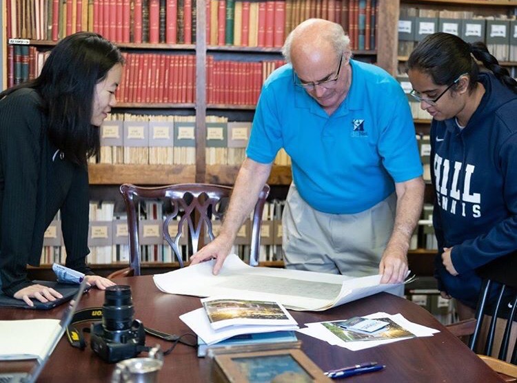 Hill scholars unearth wealth of archival history