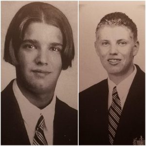 Donald Trump Jr. 96 pictured left, Eric Trump 02 pictured right. Photo by Olivia Mofus 22