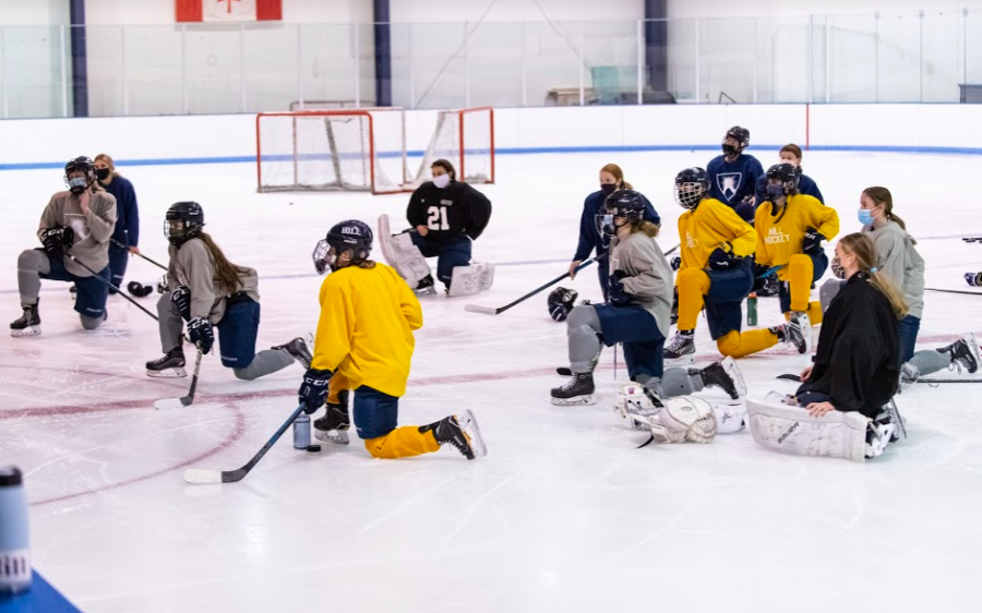 WATCH HERE: Hill hockey teams prepare for winter 2021 season