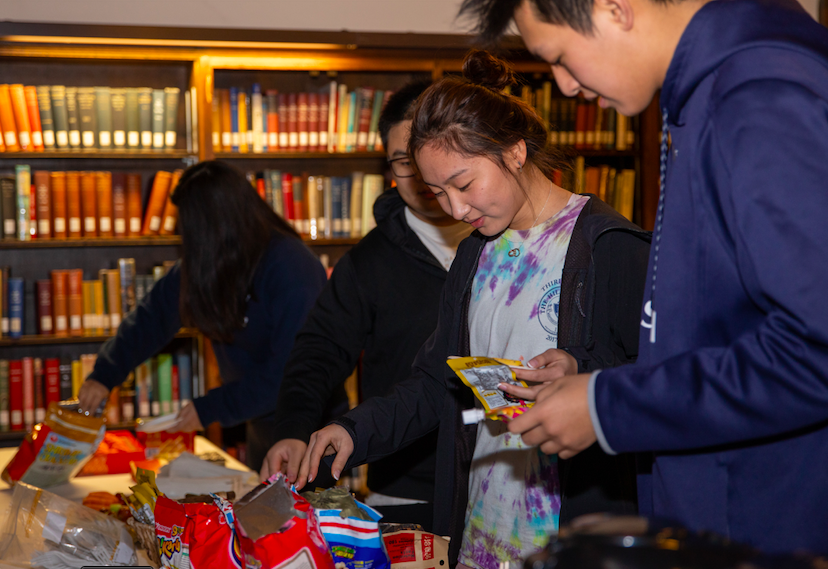 Students celebrate Chinese New Year at Hill last school year. 
Photo courtesy of Will Baker/Hill Snapshots
