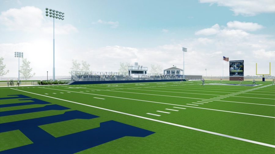 Madden Stadium will hold football, field hockey, and lacrosse games starting in September 2022.